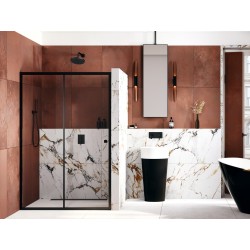 Boční panel ke sprchovým dveřím DUO SLIDE BLACK