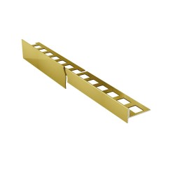 Spádová lišta NEO - zlatá