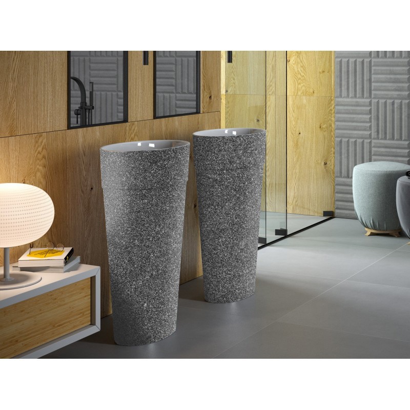 Volně stojící umyvadlo UNIQA GLAM - grafitová