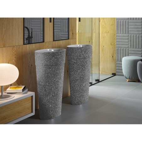 Volně stojící umyvadlo UNIQA GLAM - grafitová