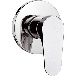 Podomítková sprchová baterie  FONTI 3008 - nikl broušený