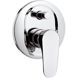 Podomietková batéria FONTI 0937 - biela matná