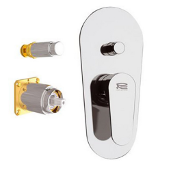 Podomítková sprchová baterie  FONTI 09KB - chrom