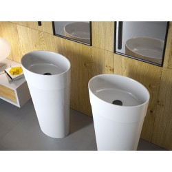 Volně stojící umyvadlo UNIQA GLAM - zlatá