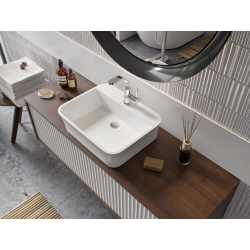 Umývadlo na dosku ASSOS S-LINE GLAM - strieborná