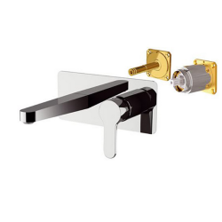 Podomietková umývadlová batéria PIRA 15KB14 - čierna matná