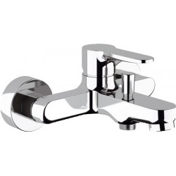 Vanová nástěnná baterie  PIRA 0537 - bílá matná