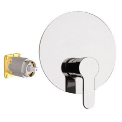 Podomietková sprchová batéria PIRA 30KB08 - nikel brúsený