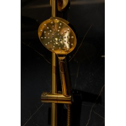 Ručná sprcha - 3-polohová, zlatá lesklá