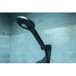 Držák ruční sprchy - černá barva