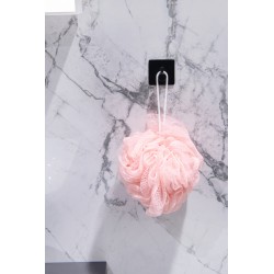 Věšák na stěnu na nalepení 3M, kov, černá barva