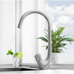 Dřezová baterie SWAN-33 Nerez