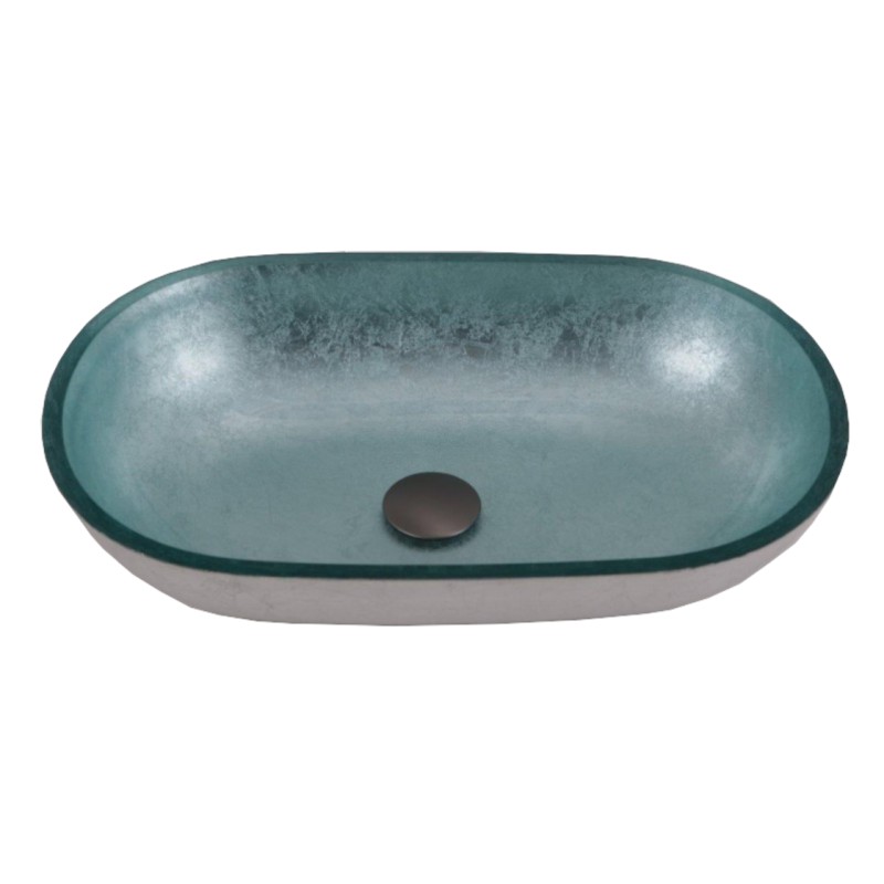 Skleněné umyvadlo na desku LEIDEN