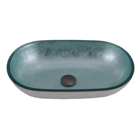 Skleněné umyvadlo na desku LEIDEN