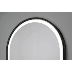 Zrcadlo s osvětlením ERFURT BLACK