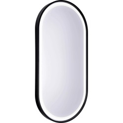 Zrcadlo s osvětlením ERFURT BLACK