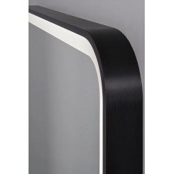 Zrcadlo s LED osvětlením BORKEN BLACK