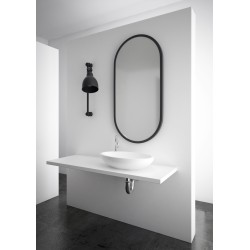 Zrcadlo bez osvětlení LEBUS BLACK