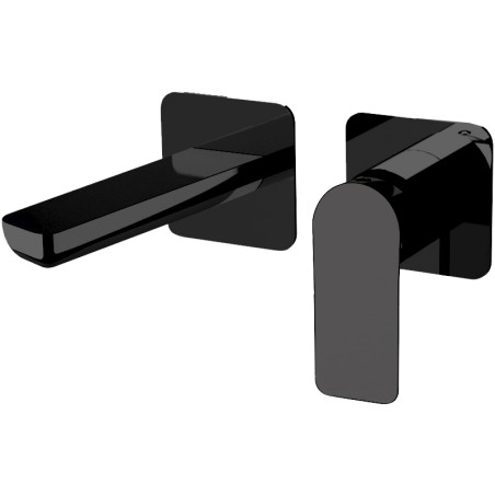 Podomítková umyvadlová baterie ARNO 15PL14 - černá