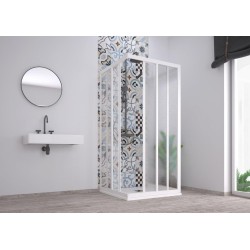 Čtvercový plastový sprchový kout Olsen Spa ANGOLO NEW