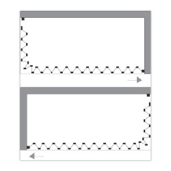 Vaňová zástena FLEX - VASCA VENERE NEW