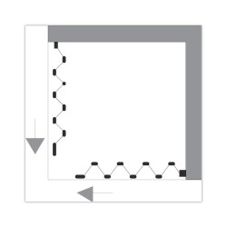 Sprchová zástěna FLEX - GIOVE NEW