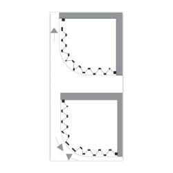 Sprchová zástěna FLEX - LUNA NEW