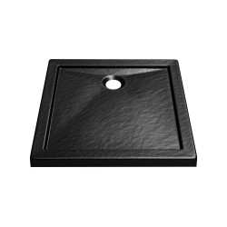 AQUARIUS STONE EFFECT, čtvercová sprchová vanička akrylátová