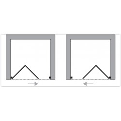 Sprchová zástěna Domino