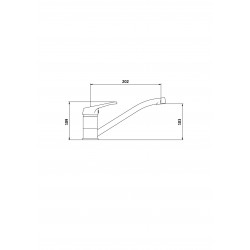 Dřezová baterie FARO-60