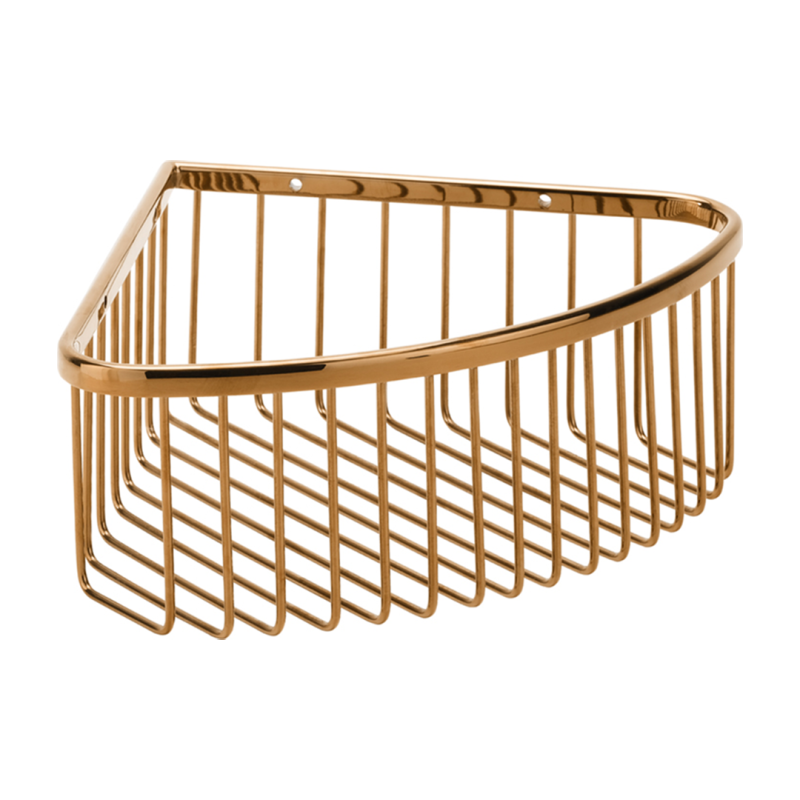 Polička do sprchy rohová, 265×90×205 mm