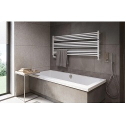 Kúpeľňový radiátor STICK LEVEL biela farba