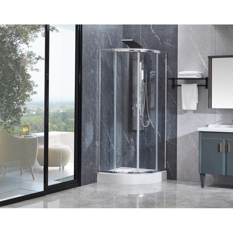 Štvrťkruhový sprchový kút Olsen Spa BARCELONA PLUS