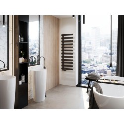 Kúpeľňový radiátor EDINBURGH čierna farba