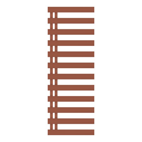 Koupelnový radiátor EDINBURGH barva dle vzorníku