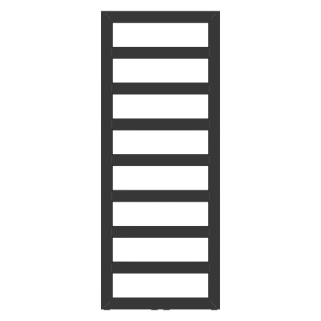 Koupelnový radiátor GLASGOW černá barva