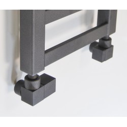 Připojovací ventil EDGE-SET, rohový hranatý ventil (Z2) kompletní sada pro radiátory