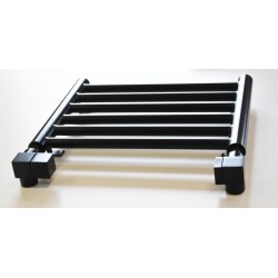 Připojovací ventil EDGE-SET, rohový hranatý ventil (Z2) kompletní sada pro radiátory