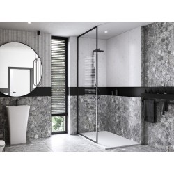 Walk-in sprchovací kút ICON BLACK