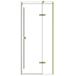 Štvorcový sprchovací kút PIXA GOLD