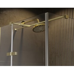 Štvorcový sprchovací kút PIXA GOLD