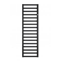 Kúpeľňový radiátor POPPY čierna farba