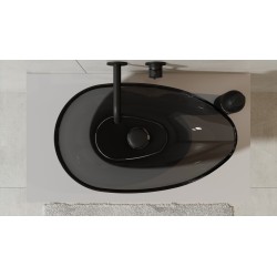 Umyvadlo na desku NEYA ze syntetické pryskyřice