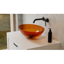 Umyvadlo na desku ANYA ze syntetické pryskyřice