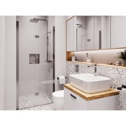 Bezrámové sprchové dveře EXO-H