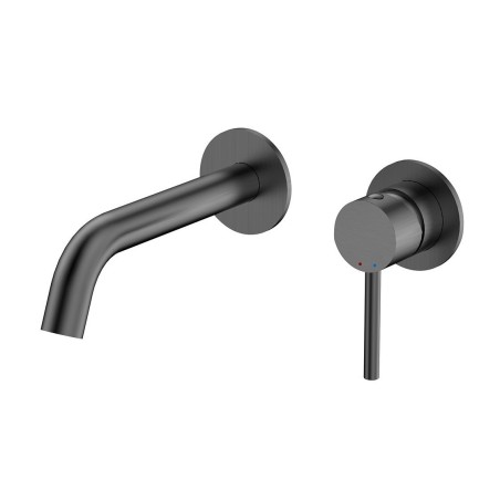 Podomítková umyvadlová baterie VEO grafitová