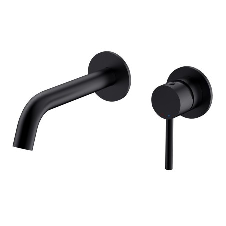 Podomítková umyvadlová baterie VEO černá