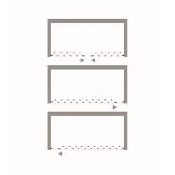 Sprchová zástěna FLEX - MARTE NEW