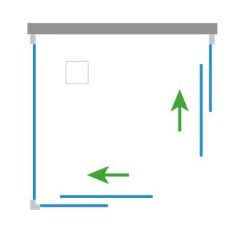 Sprchová pevná zástena Olsen Spa ANTA FISSA MA