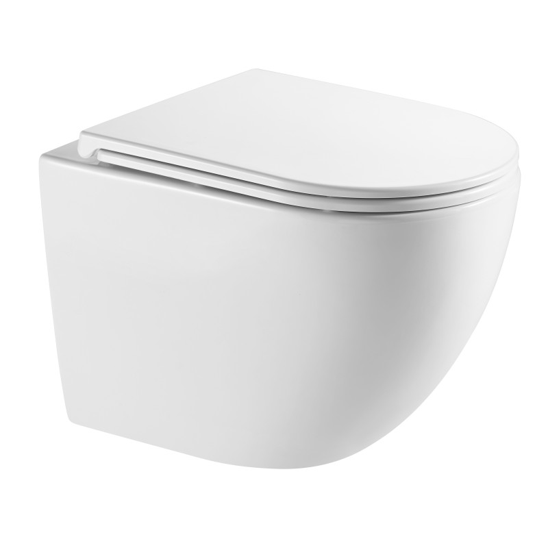 Závesné WC ARCO RIMLESS s FLAT WC doskou Soft-close